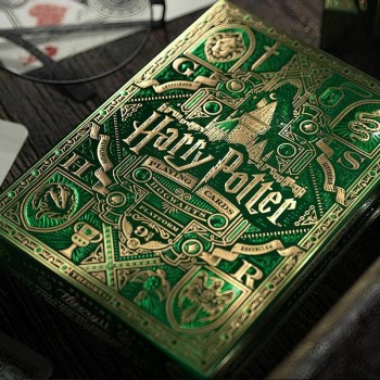 Harry Potter Slytherin Žalios Theory11 žaidimo kortos